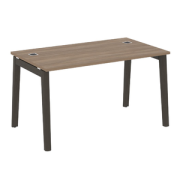 Кабинет руководителя Onix Wood Direct Стол руководителя OW.SRR-3.8 Дуб аризона/Дуб тёмный 1380х800х750