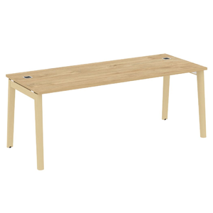 Кабинет руководителя Onix Wood Direct Стол руководителя OW.SRR-6.8 Тиквуд светлый/Дуб светлый 1980х800х750