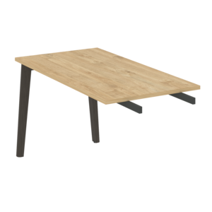 Кабинет руководителя Onix Wood Direct Брифинг-приставка OW.BR-13 Тиквуд светлый/Дуб тёмный 1380х720х750