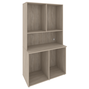 Офисная мини-кухня Fit Основной модуль MN-MO Дуб аттик 1200х600/420х2178