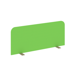 Офисная мебель Estetica Экран продольный ткань ES.TEKR.S-98 Green Lime/Латте металл 980x18x410