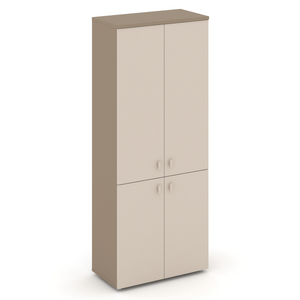 Офисная мебель Estetica Шкаф высокий широкий ES.ST-1.3 Латте/Капучино 800x420x1977