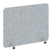Офисные перегородки R-line soft Перегородка на роликах AP.R-160-120 Romeo 13/Серый металл 1600х18х1200
