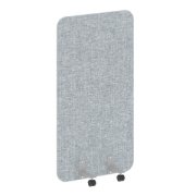 Офисные перегородки R-line soft Перегородка на роликах AP.R-80-150 Romeo 13/Серый металл 800х18х1500