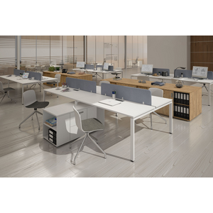 Офисные перегородки SOFToffice ткань микровелюр Grey