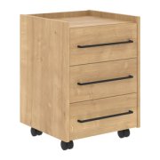 Офисная мебель Loftis Тумба мобильная LMC-3D.A Дуб Бофорд 461х445х636