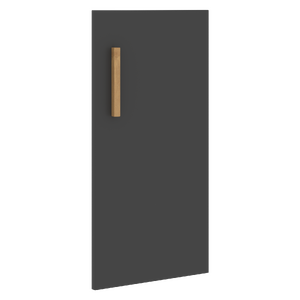 Офисная мебель Forta Дверь низкая FLD 40-1(R) Черный Графит 396х18х766