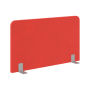 Настольные экраны Rand Acoustic Экран торцевой XASP 850.1 Ткань 26-22 (Красная) 860х30х500