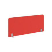 Настольные экраны Rand Acoustic Экран фронтальный XAFP 1250.1 Ткань 26-22 (Красная) 1200х30х500
