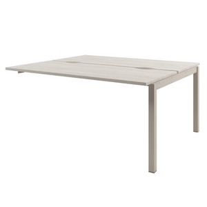 Офисная мебель Solution Стол-тандем на металлокаркасе, средняя секция D-422 Акация Морава/Кашемир 1600x1432x750