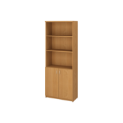 Офисная мебель Этюд Шкаф полузакрытый 2592 Бук Бавария 768x370x1994