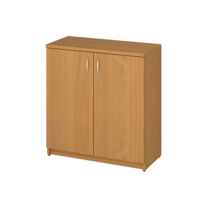 Офисная мебель Этюд Шкаф закрытый 2590 Бук Бавария 768x370x842