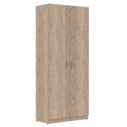 Офисная мебель Simple Гардероб широкий SR-G.1 Дуб Сонома светлый 770х375х1817