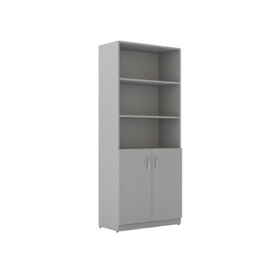 Офисная мебель Simple Шкаф полуоткрытый SR-5W.5 Серый 770х375х1817