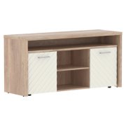 Кабинет руководителя Torr-LUX Тумба с фригобаром TLTF-3D Дуб Каньон/Латте 1640x550x800
