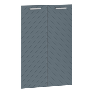 Кабинет руководителя Torr-LUX Двери средние TLMD 42-2 Серо-голубой 846x18x1132