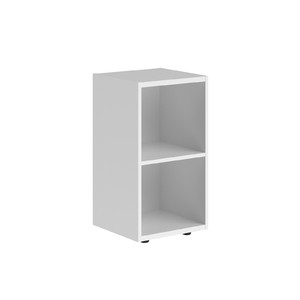 Офисная мебель Xten Стеллаж узкий низкий XLC 42 Белый 425x410x795