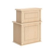 Стойка ресепшн Raut RMS 090 Бук Тиара 900х600х1200
