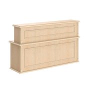 Стойка ресепшн Raut RMS 200 Бук Тиара 2000х600х1200