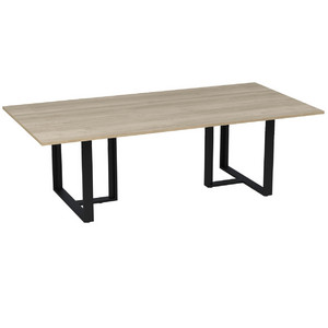 Офисная мебель Magnetic Столы для переговоров 15СП.2412 Okwood/Черный 2400х1200х750