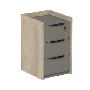 Офисная мебель Magnetic Тумба подкатная, с ящиками 15ТПЯ.604 Okwood/Terra 400х460х670