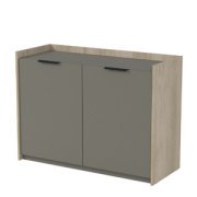Офисная мебель Магнетик (Magnetic) Тумба распашная 15ТР.812 Okwood/Terra 1168х460х860 (178931)