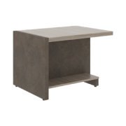 Кабинет руководителя Wood&Stone (Sk) Стол журнальный СФ-531601 Дрифтвуд/Бетон Чикаго Темный 600х800х550