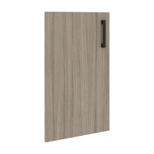 Кабинет руководителя Wood&Stone (Sk) Дверь на 2 уровня внутренняя к широкому и узкому стеллажам левая СФ-535101 Дрифтвуд 494х18х789