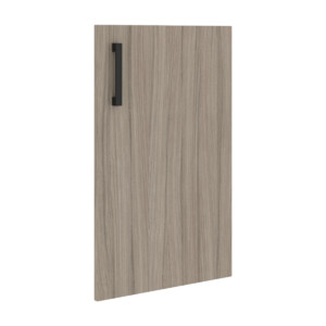 Кабинет руководителя Wood&Stone (Sk) Дверь на 2 уровня внутренняя к широкому и узкому стеллажам правая СФ-535102 Дрифтвуд 494х18х789