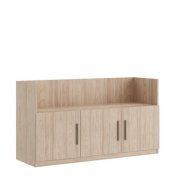 Кабинет руководителя Asti (P) Креденция 3 двери, древесный AST33940602 Вяз 1350х450х742