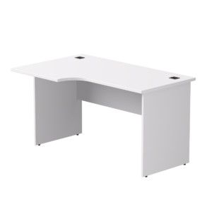 Офисная мебель ЭВО (EVO) Стол эргономичный левый 254S013W3 Белый 1380x670(870)x755
