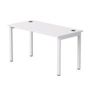 Офисная мебель ЭВО (EVO) Стол прямой 254S007W39003 Белый/Белый 1380x670x755