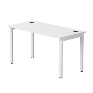 Офисная мебель ЭВО (EVO) Стол прямой 254S007W39003 Белый/Белый 1380x670x755