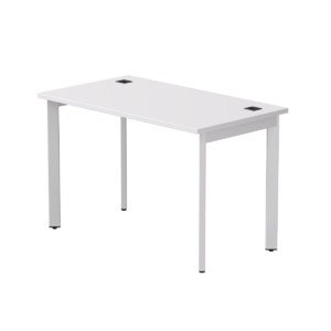 Офисная мебель ЭВО (EVO) Стол прямой, опоры 45гр 254S002W39003 Белый/Белый 1180x670x755