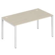 Офисная мебель Trend metal Стол письменный на металлоопорах TDM32212384 Дуб феррара/Белый 1600х720х750