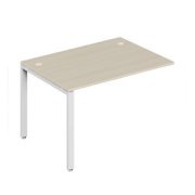 Офисная мебель Trend metal Удлинитель стола TDM32212484 Дуб феррара/Белый 1200х720х750