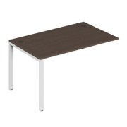Офисная мебель Trend metal Удлинитель стола TDM32212514 Тёмный дуб/Белый 1400х720х750