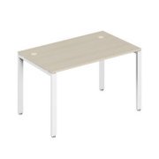 Офисная мебель Trend metal Стол письменный на металлоопорах TDM32230084 Дуб феррара/Белый 1200х600х750