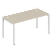 Офисная мебель Trend metal Стол письменный на металлоопорах TDM32230284 Дуб феррара/Белый 1600х600х750