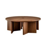 Кабинет руководителя Harvard Система столов переговоров 1 HVD227S103 дуб капучино 2160х2160х760
