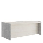 Кабинет руководителя Solid B Стол письменный SOB39110223 Дуб шамони светлый/Бетон светлый 2000х880х750