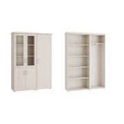 Кабинет руководителя Boston Шкаф для бумаг с гардеробом BSN3015S303 Дуб атланта 1442х457х2040