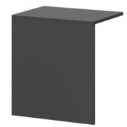 Ресепшн Арго Накладка для стойки А-651 Графит 510x380x560