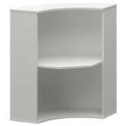 Ресепшн Арго Стойка радиальная А-550 Белый 900x900x1220