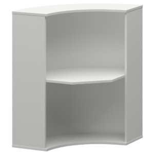 Ресепшн Арго Стойка радиальная А-550 Белый 900x900x1220