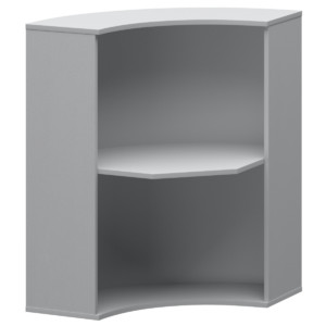 Ресепшн Арго Стойка радиальная А-550 Серый 900x900x1220