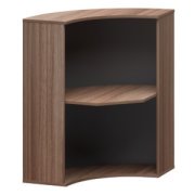 Ресепшн Арго Стойка радиальная А-550 Темный шимо 900x900x1220